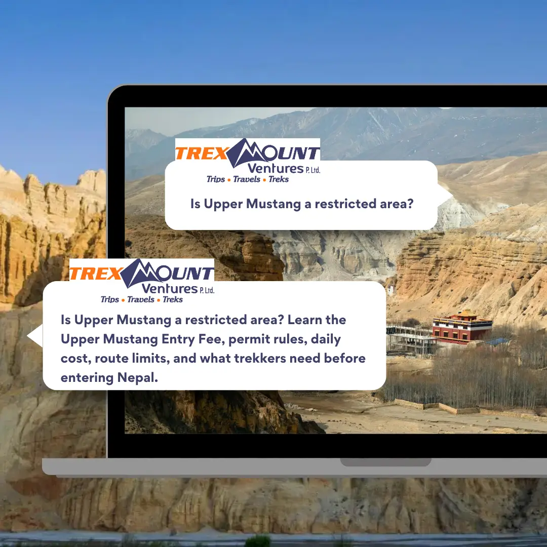 Is Upper Mustang a restricted area? | Trexmount Ventures