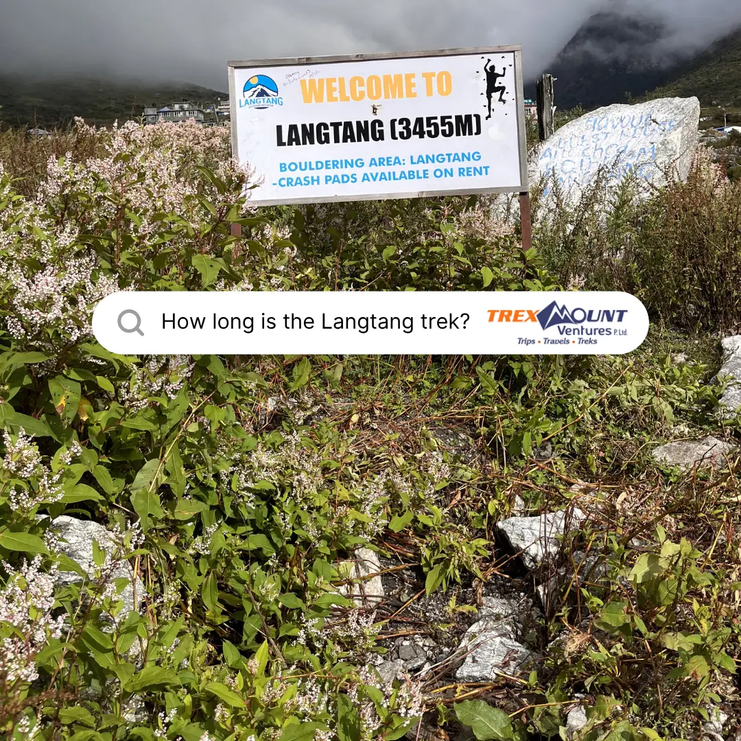 How long is the Langtang trek