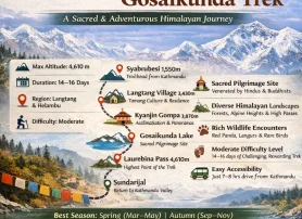 Langtang Gosaikunda Trekking