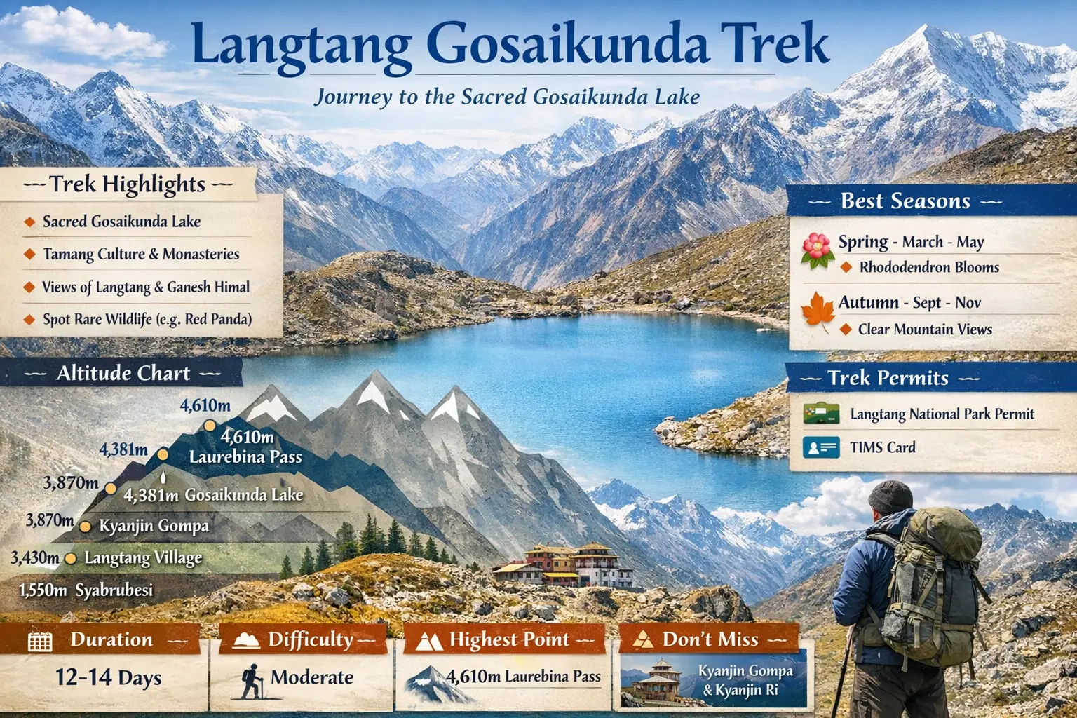 nepal gosaikunda trek