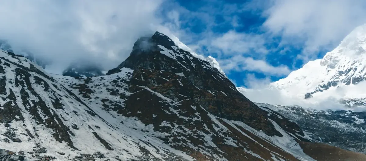 trekking to annapurna base camp in nepal