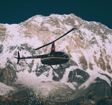 Everest View Hotel and chopper flight