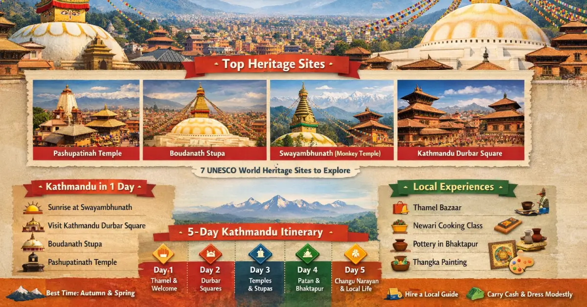 kathmandu sightseeing places