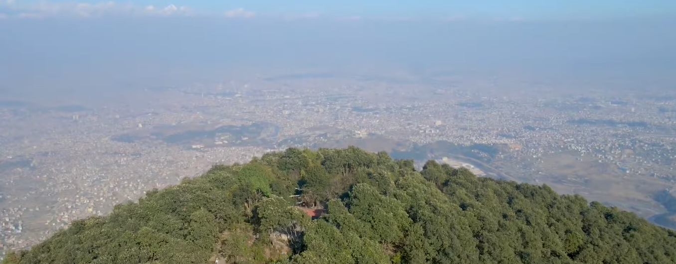 Top Views of Champadevi, Kathmandu valley view from champadevi hill
