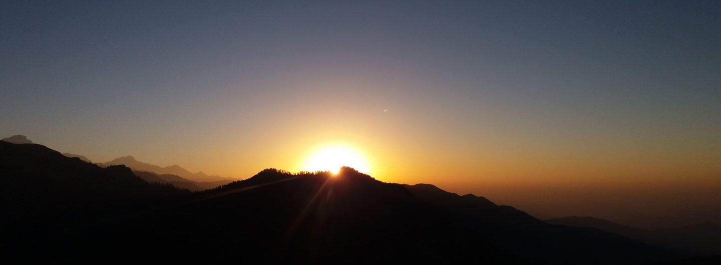 Sunrise Splendor From Poon Hill 