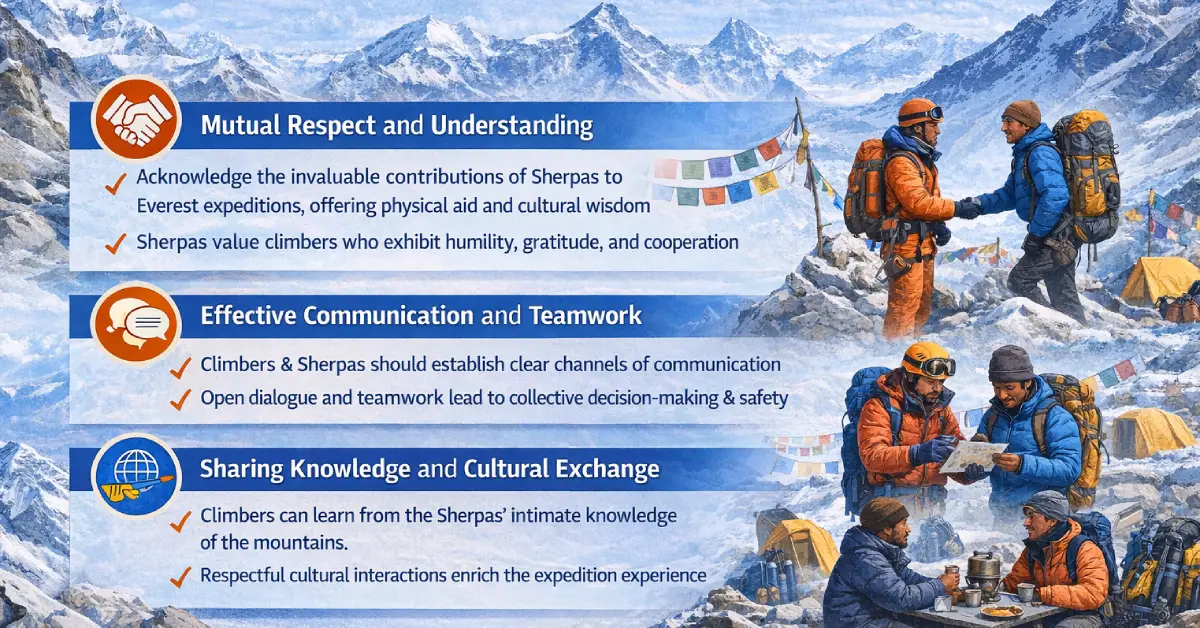 Collaborating with Sherpas for a Successful Climb