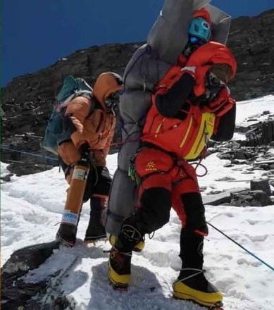 Role of sherpas in climbing himalayas