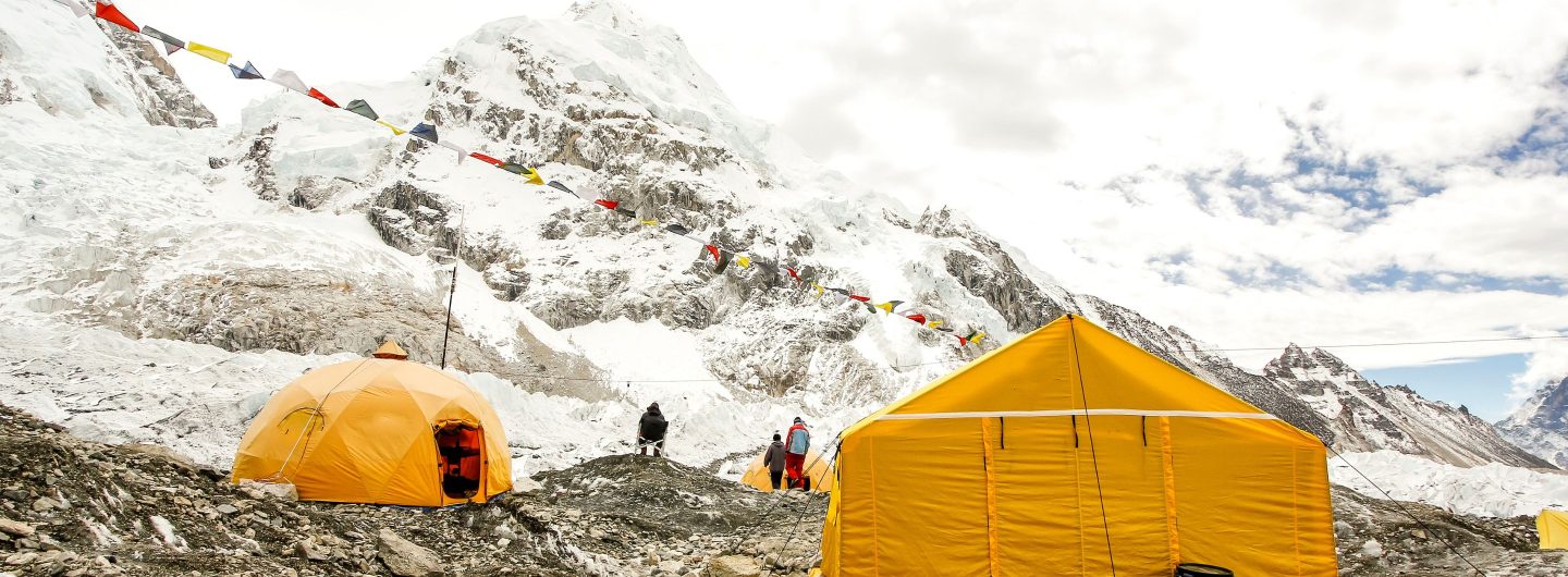 A picture of Everest Base Camp