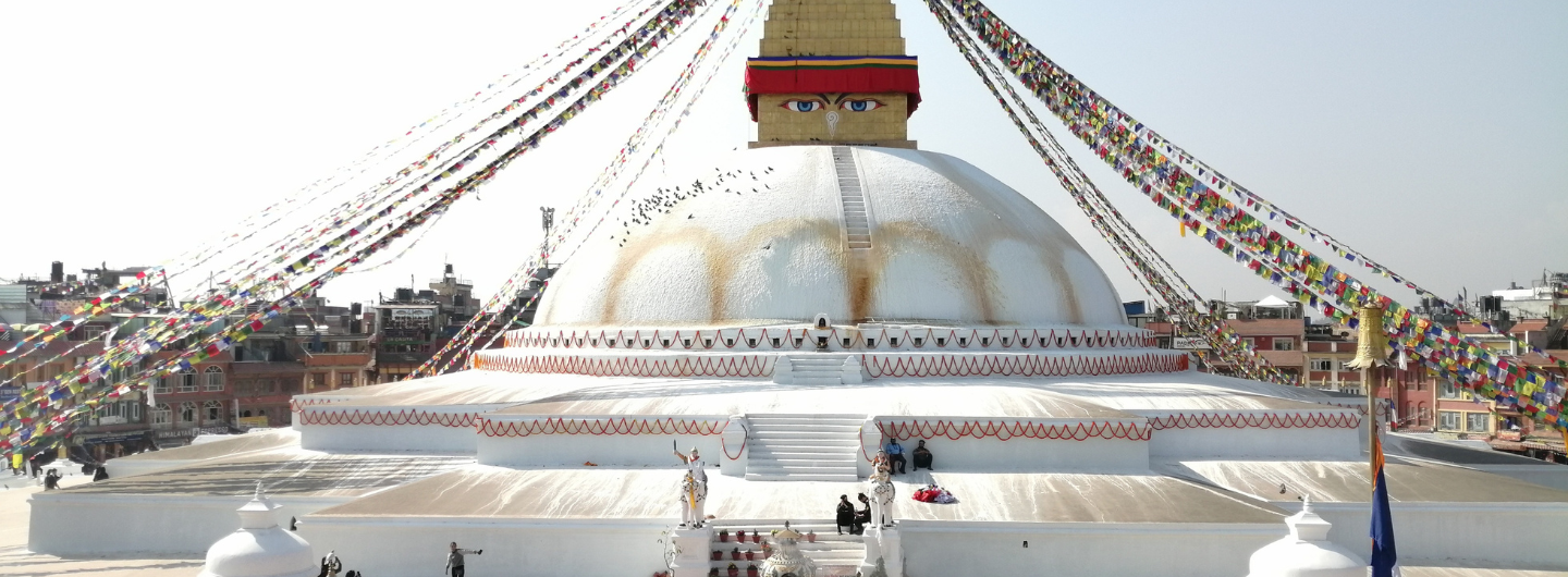 kathmandu sightseeing of Swayambhu