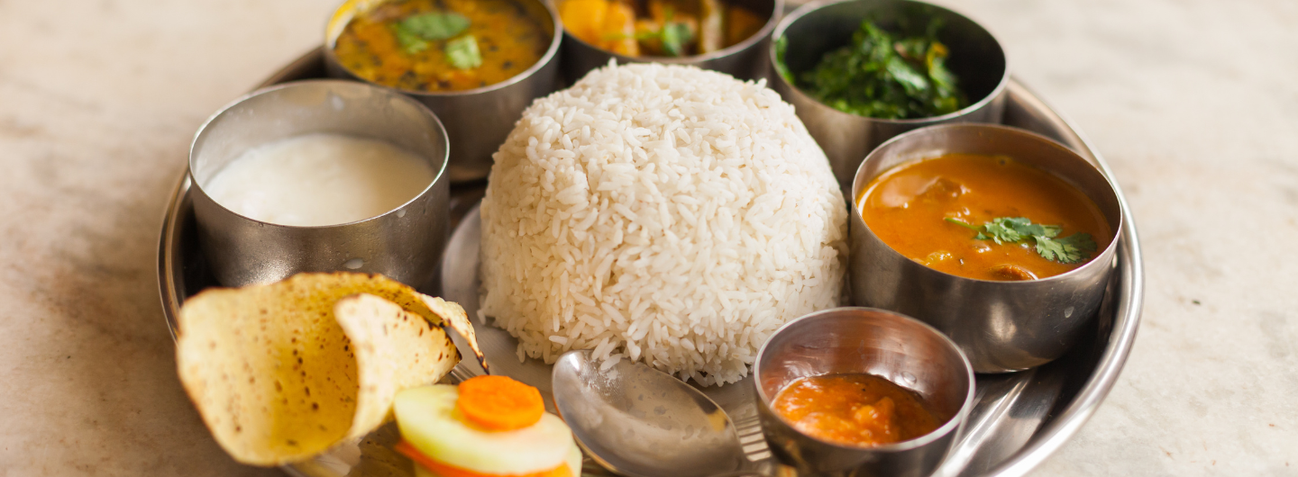 Nepali dal bhat is authentic traditional nepali cuisine