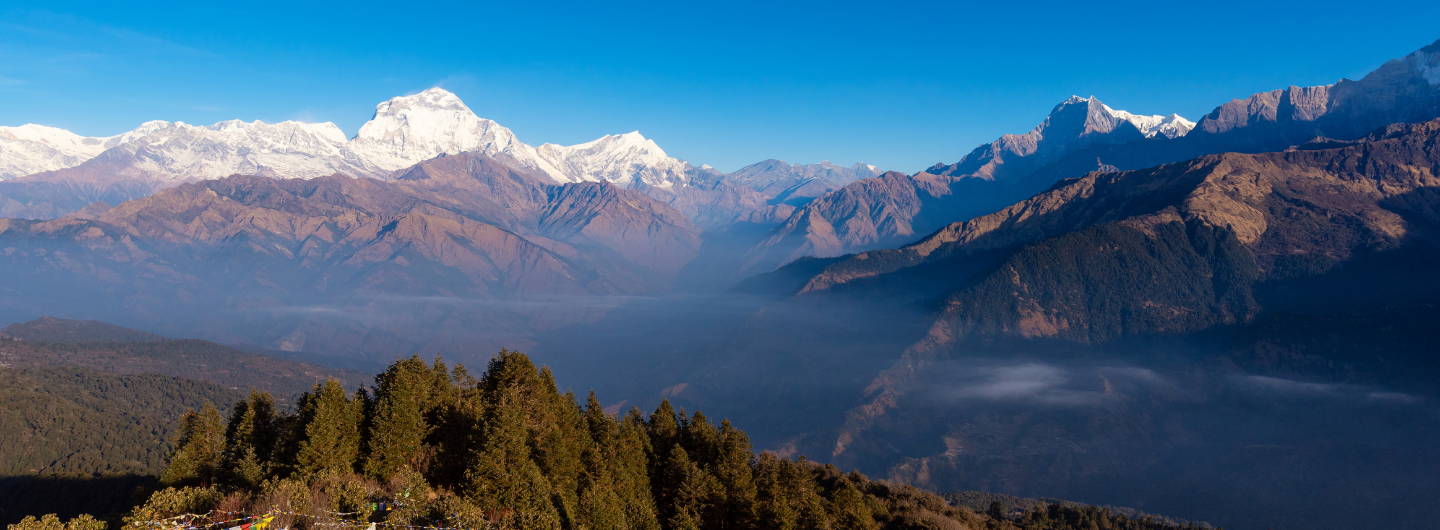  breathtaking view of Poon Hill Trekking