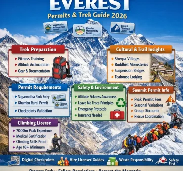 Everest Base Camp Trek Permit | Mt Everest Climbing Permit 2026