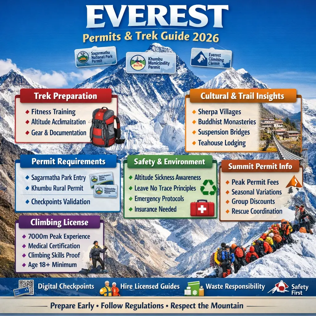 Everest Base Camp Trek Permit | Mt Everest Climbing Permit 2026