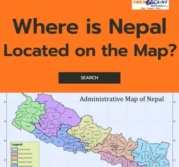 Where is Nepal located on the map?