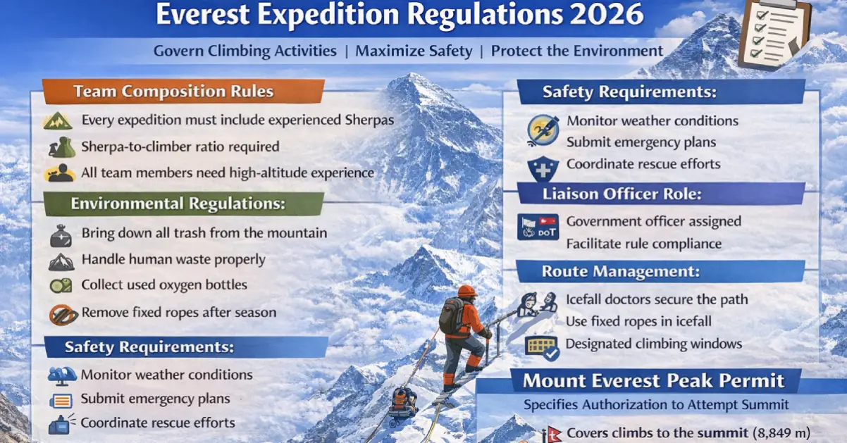 The Mount Everest peak permit 