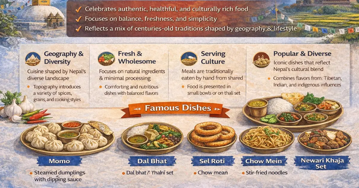 diverse food culture.