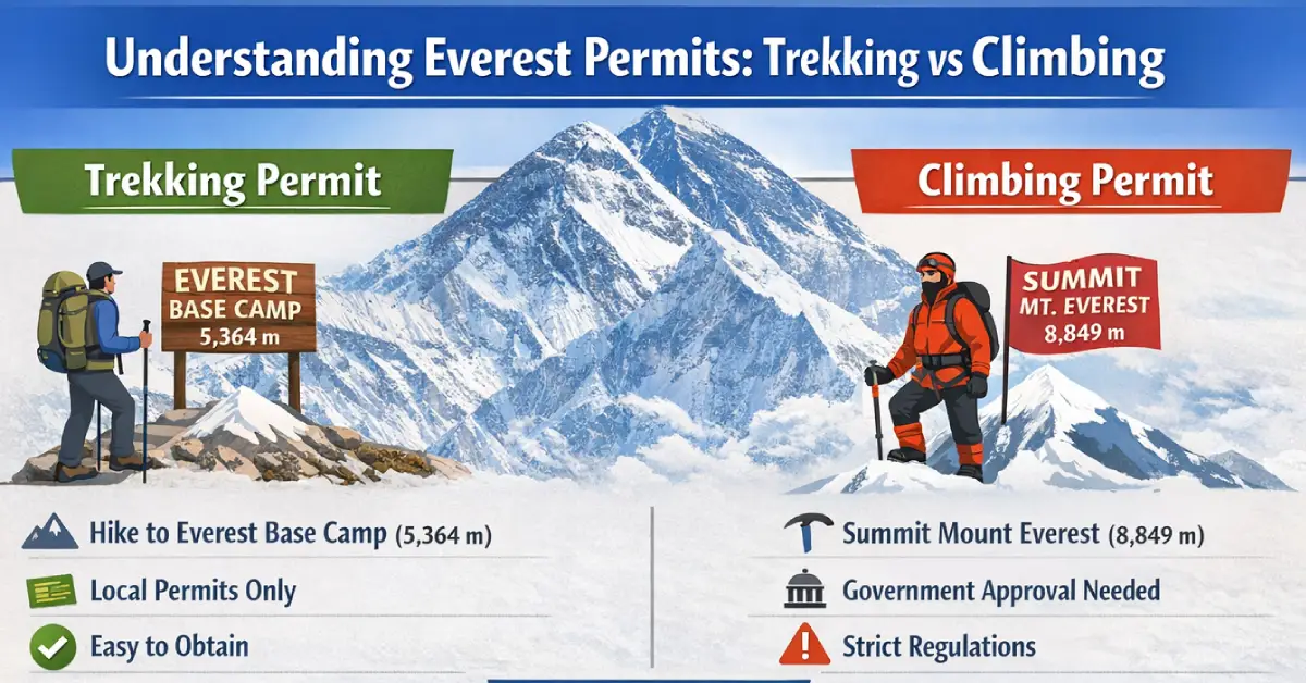 mt everest climbing permit