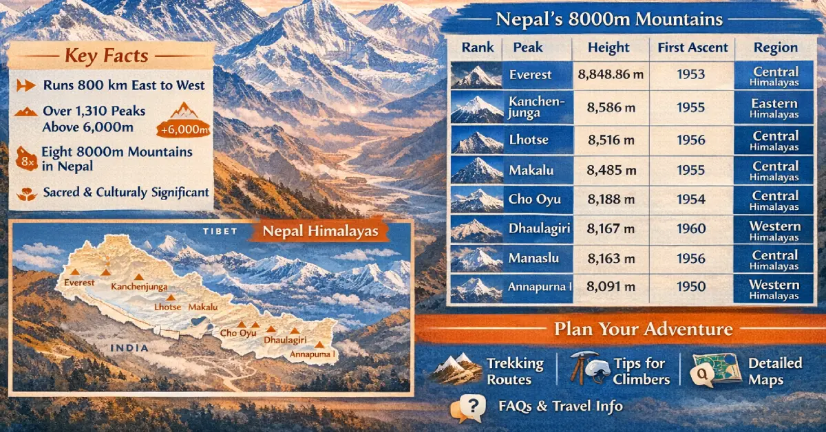 nepal mountain range