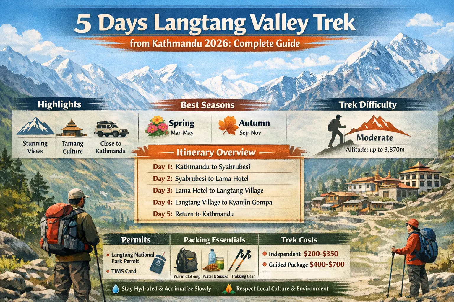 popular treks in nepal