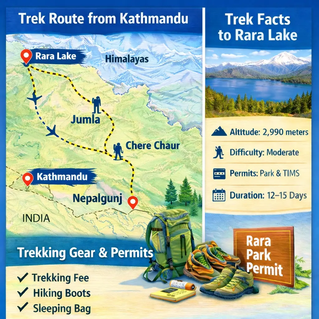 Rara Lake of Nepal | Complete Trek Route from Kathmandu 2026