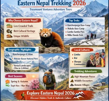 Eastern Nepal Trekking 2026 | Adventure Tours with Trexmount