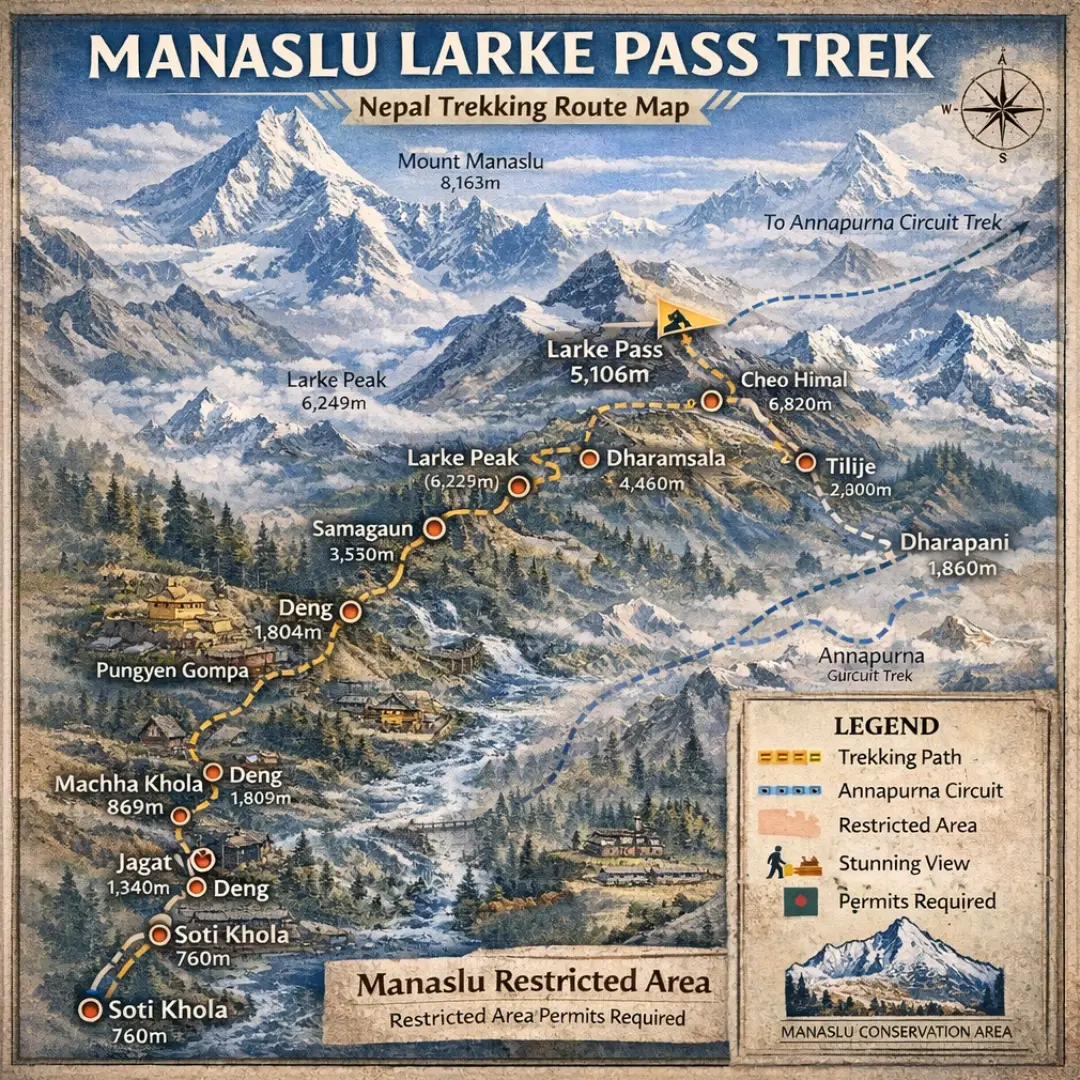 Manaslu Larke Pass Trek | 7 Epic Reasons to Go