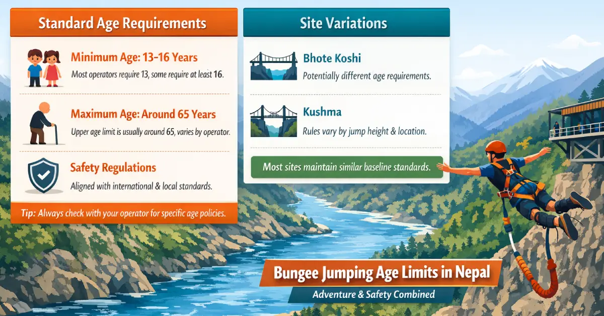 bungee jumping age limit