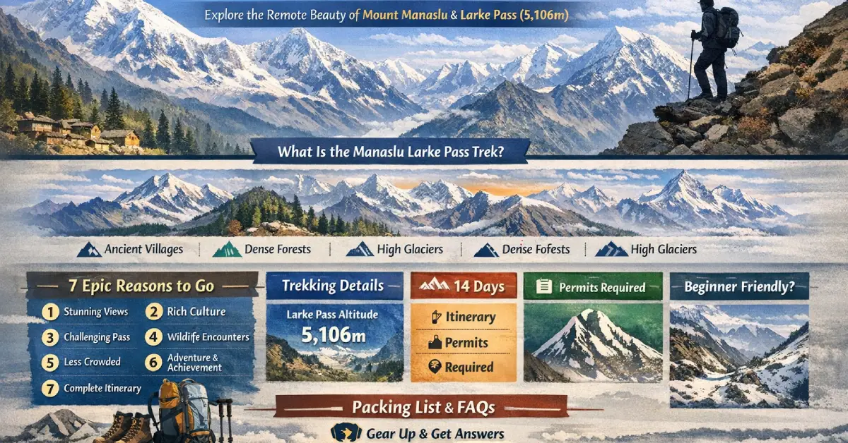 larke pass manaslu
