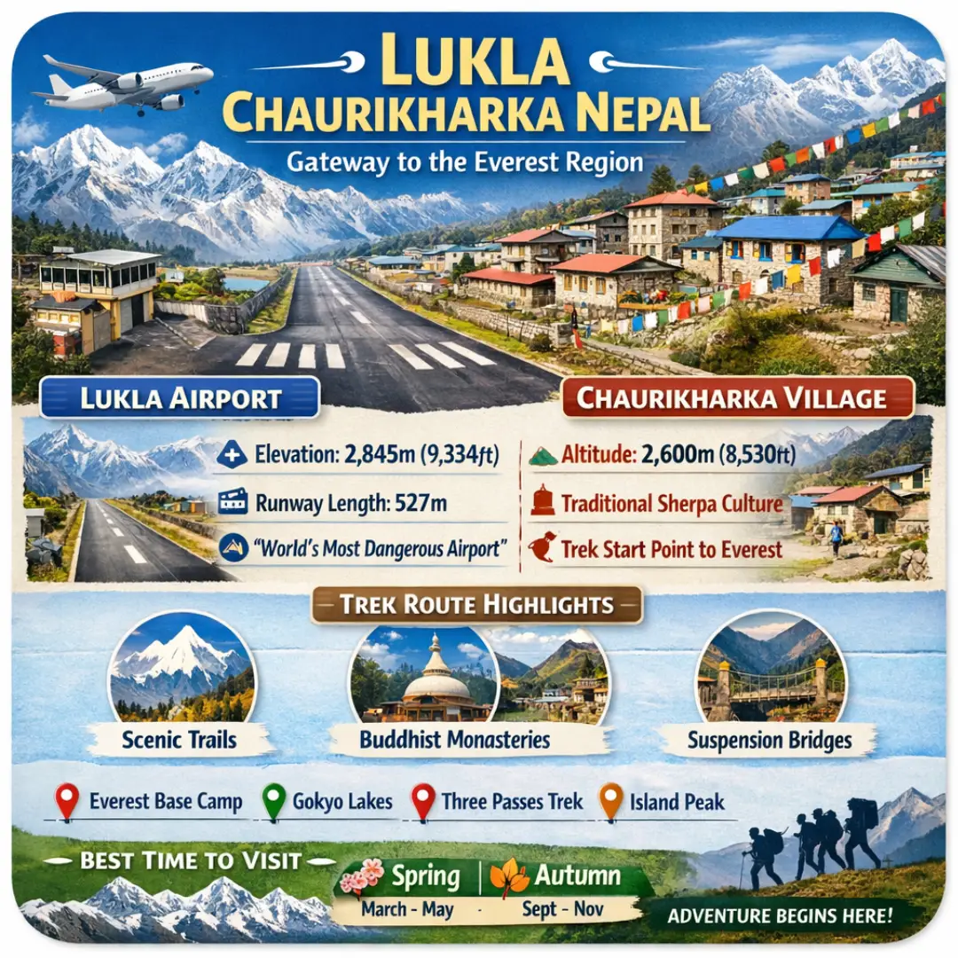 Lukla Chaurikharka Nepal | Gateway to Everest Region in Nepal