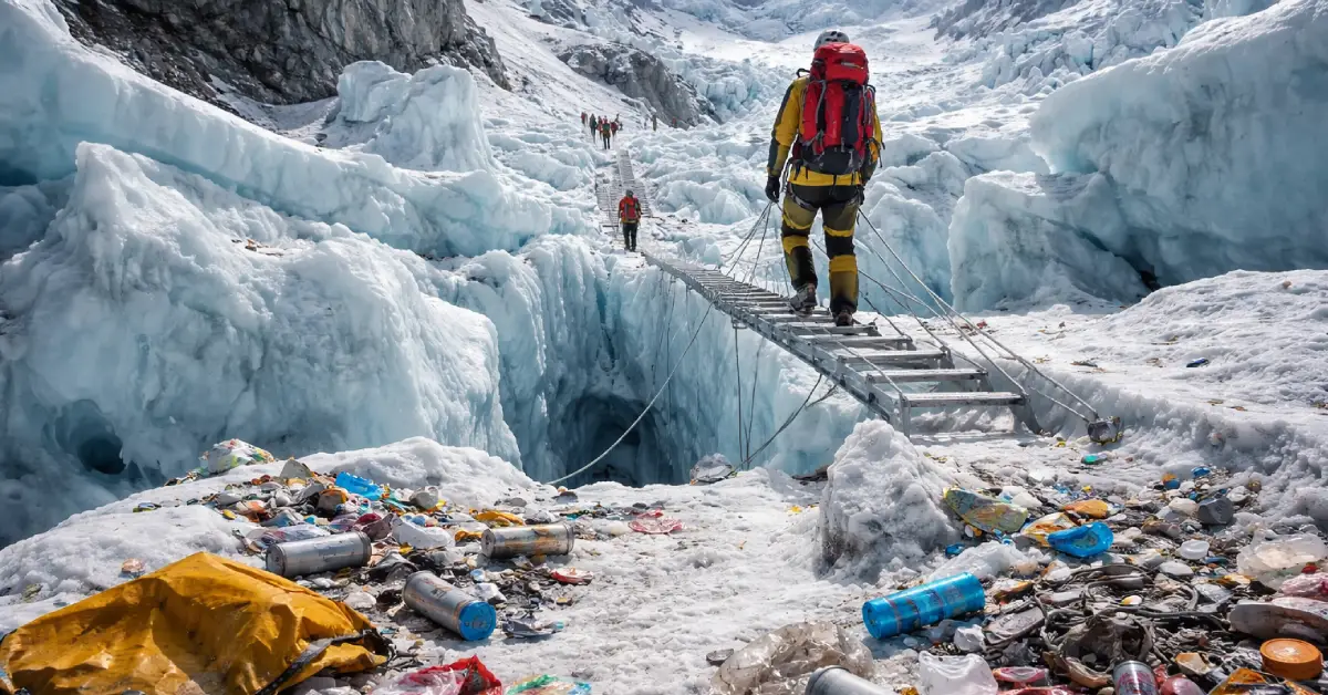 Khumbu Icefall Route