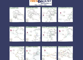 Trekking Map of Nepal | 10 Ultimate Routes for Epic Treks