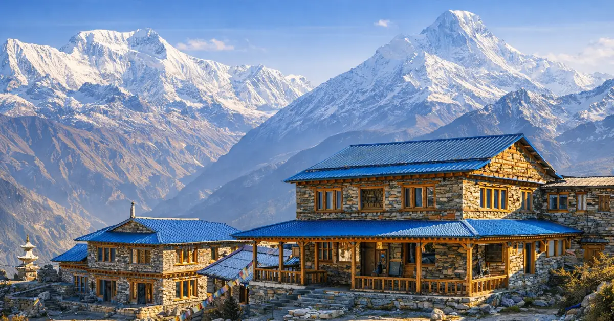 best places to stay in Manang