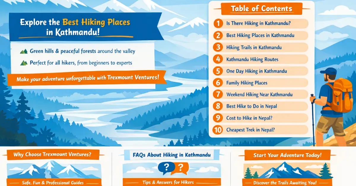 hiking places in kathmandu
