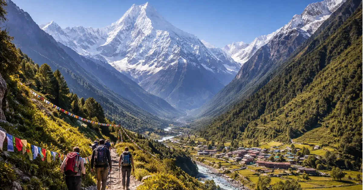 manaslu trekking nepal