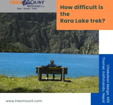 How difficult is the Rara Lake trek?