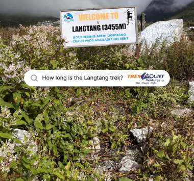 How long is the Langtang trek?
