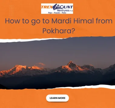 How to go to Mardi Himal from Pokhara?