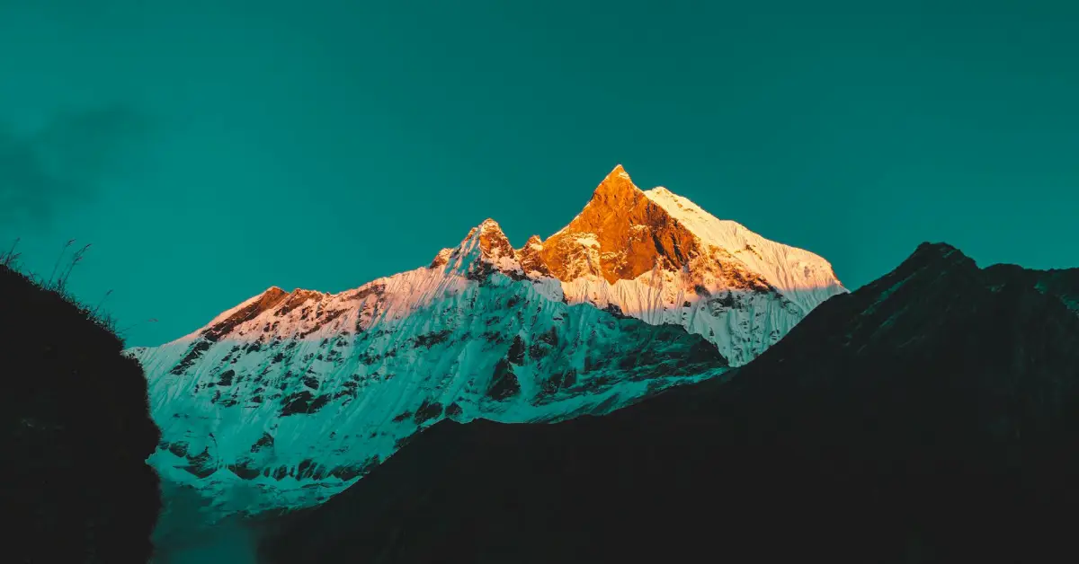 Mardi Himal from Pokhara