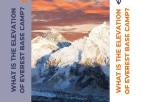 What Is the Elevation of Everest Base Camp?
