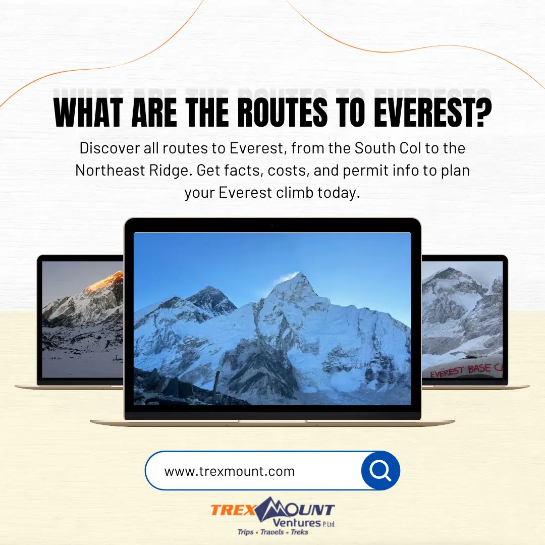 What are the routes to Everest?