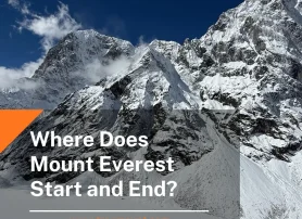 Where Does Mount Everest Start and End?
