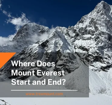Where Does Mount Everest Start and End?