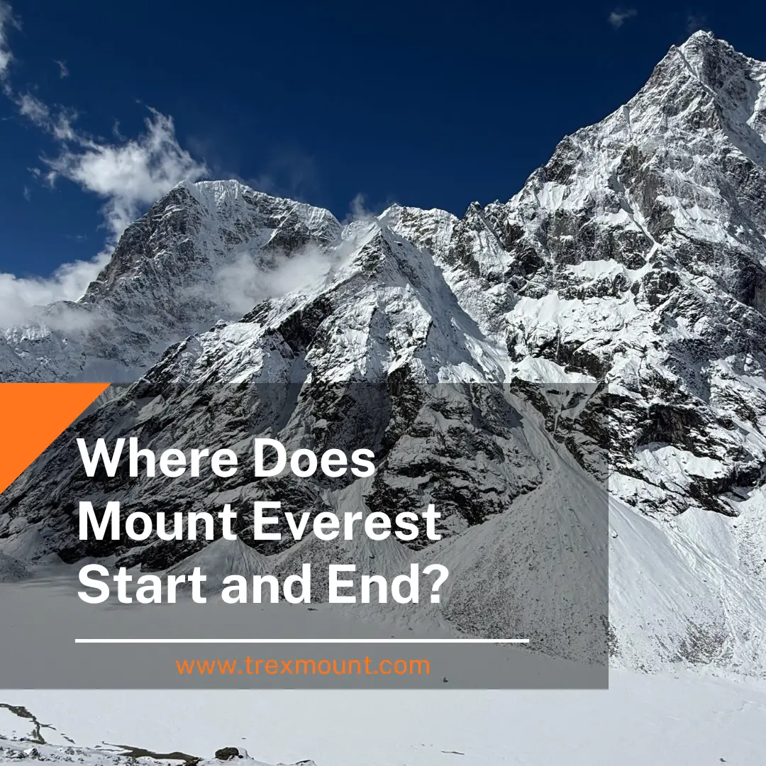 Where Does Mount Everest Start and End?