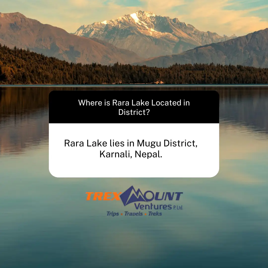 Where is Rara Lake Located in District?