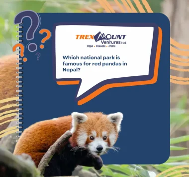Which national park is famous for red pandas in Nepal?
